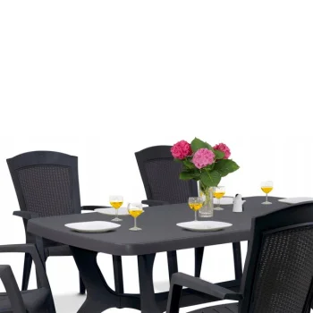 Allibert baštenski sto Baltimore, grafit-2 Allibert baštenski sto Baltimore, grafit-2